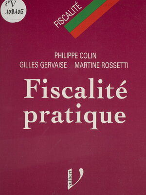 cover image of Fiscalité pratique